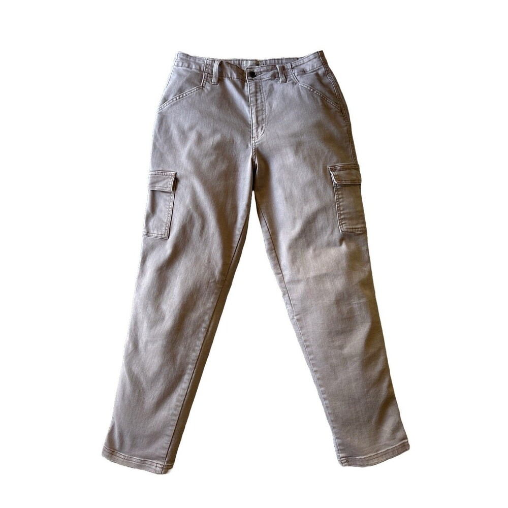 Universal Thread Women's 8 29R Boyfriend Fit Cargo Pants Light Brown Taupe